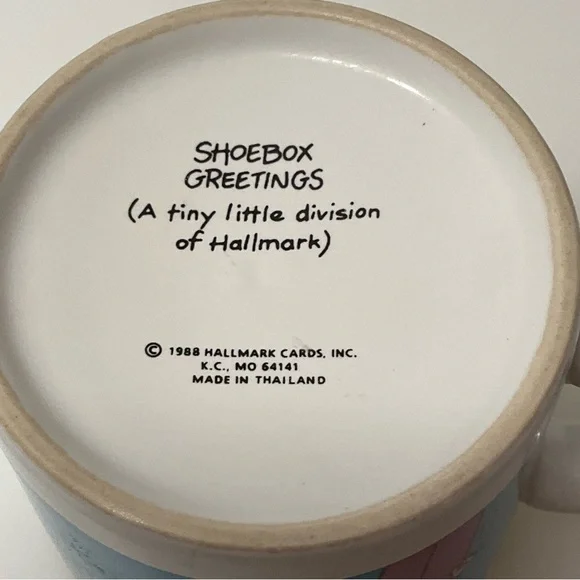 VINTAGE SHOEBOX GREETINGS Hallmark Mug “Hell Hath No Fury … 12 Ounce Grumpy HAH! - Picture 8 of 8